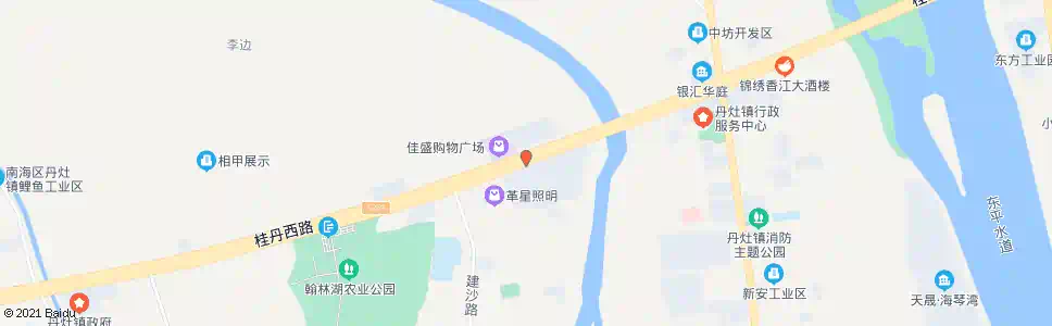 佛山桂丹颐景园_公交站地图_佛山公交_妙搜公交查询2025