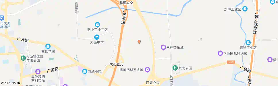 佛山滘口文体楼_公交站地图_佛山公交_妙搜公交查询2025