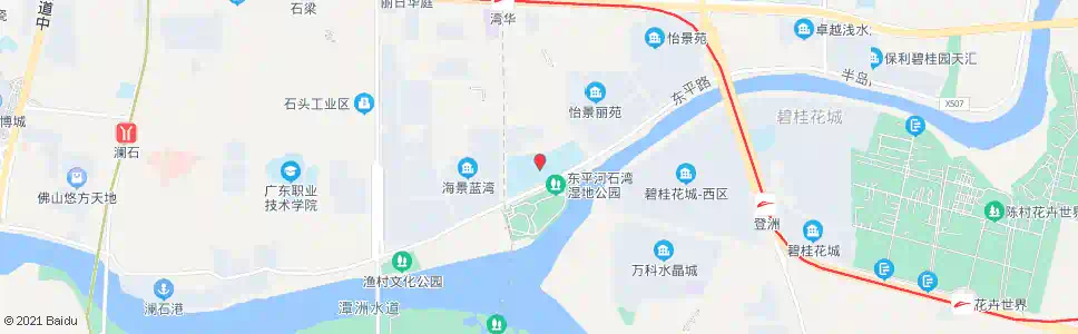 佛山平洲三中_公交站地图_佛山公交_妙搜公交查询2025