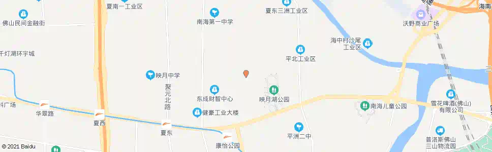 佛山南海第二人民医院北_公交站地图_佛山公交_妙搜公交查询2025