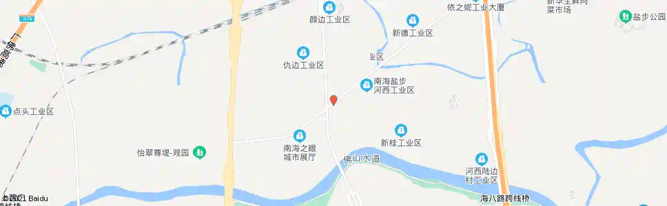 佛山穗盐桂澜路口_公交站地图_佛山公交_妙搜公交查询2025