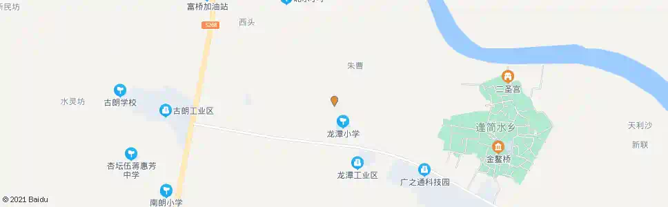 佛山龙潭龙母庙_公交站地图_佛山公交_妙搜公交查询2025