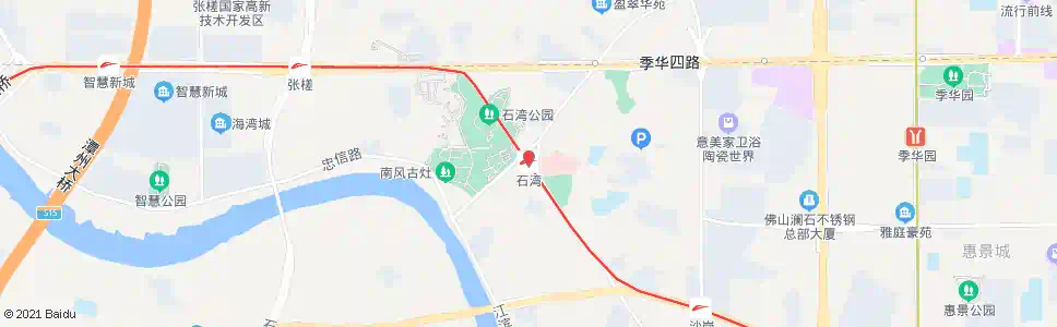 佛山石湾站_公交站地图_佛山公交_妙搜公交查询2025