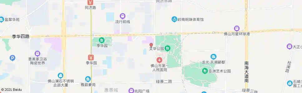 佛山岭南大道公交枢纽站(禅城区政府)_公交站地图_佛山公交_妙搜公交查询2025