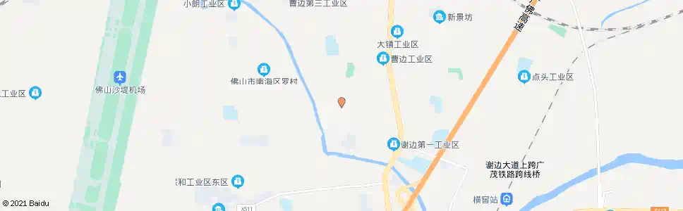 佛山曹边工业三区_公交站地图_佛山公交_妙搜公交查询2025