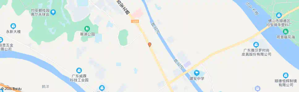 佛山中心市场_公交站地图_佛山公交_妙搜公交查询2025