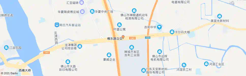佛山南庄田边村_公交站地图_佛山公交_妙搜公交查询2025