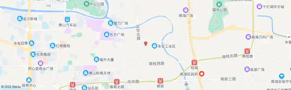 佛山南海医院_公交站地图_佛山公交_妙搜公交查询2025