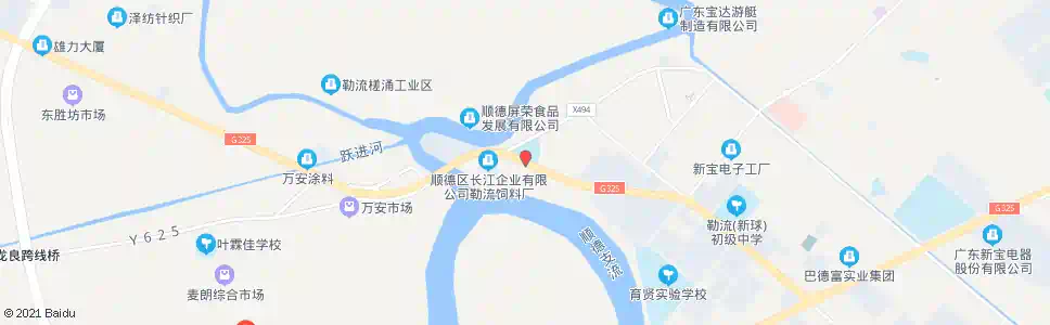 佛山勒流中心小学_公交站地图_佛山公交_妙搜公交查询2025