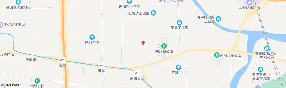 佛山平洲医院路口_公交站地图_佛山公交_妙搜公交查询2025