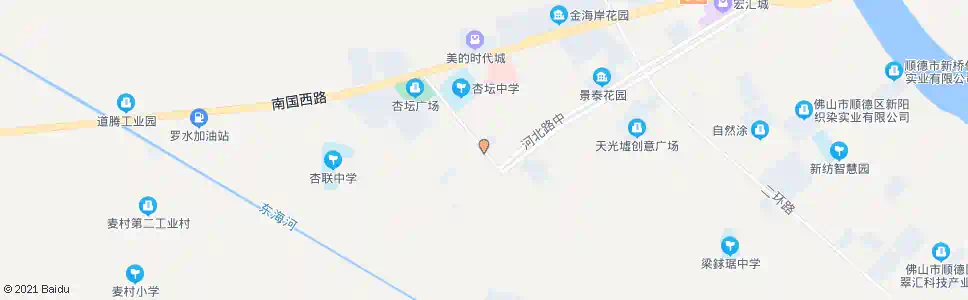 佛山杏坛大酒店(建设路)_公交站地图_佛山公交_妙搜公交查询2025
