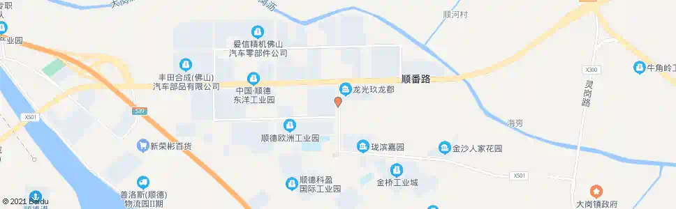 佛山烨辉站_公交站地图_佛山公交_妙搜公交查询2025