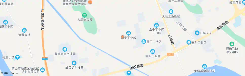 佛山广东电网公司_公交站地图_佛山公交_妙搜公交查询2025