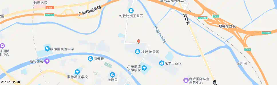 佛山长丰苑_公交站地图_佛山公交_妙搜公交查询2025