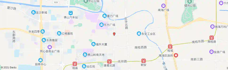 佛山佛平路口(市东下路)_公交站地图_佛山公交_妙搜公交查询2025