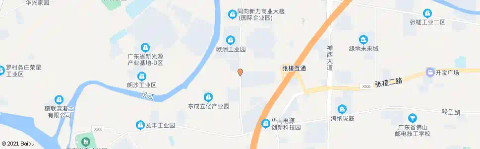 佛山塱宝西路中_公交站地图_佛山公交_妙搜公交查询2025