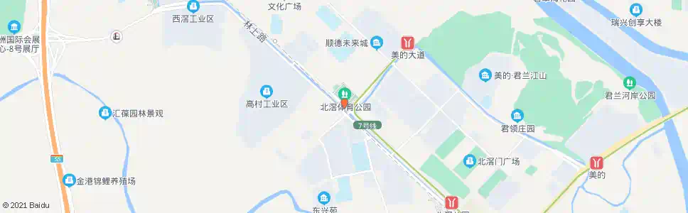 佛山北滘居委工业区_公交站地图_佛山公交_妙搜公交查询2025