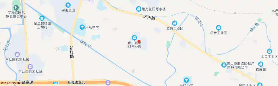 佛山创智谷_公交站地图_佛山公交_妙搜公交查询2025