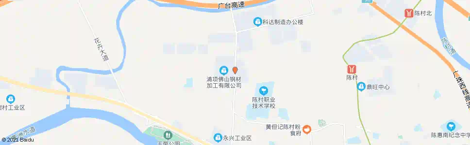 佛山绿之彩公司_公交站地图_佛山公交_妙搜公交查询2025