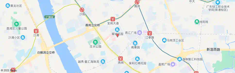 广州珠江医院总站_公交站地图_广州公交_妙搜公交查询2025