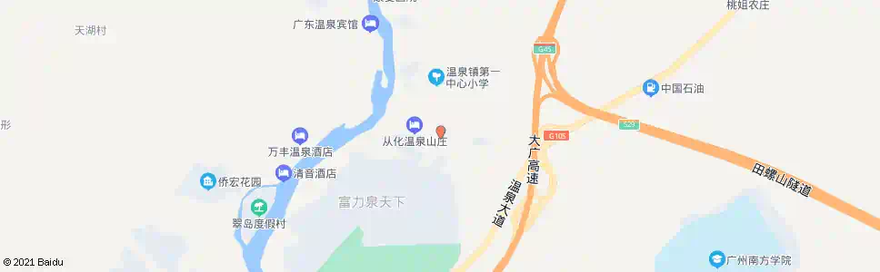 广州温泉农贸市场_公交站地图_广州公交_妙搜公交查询2025