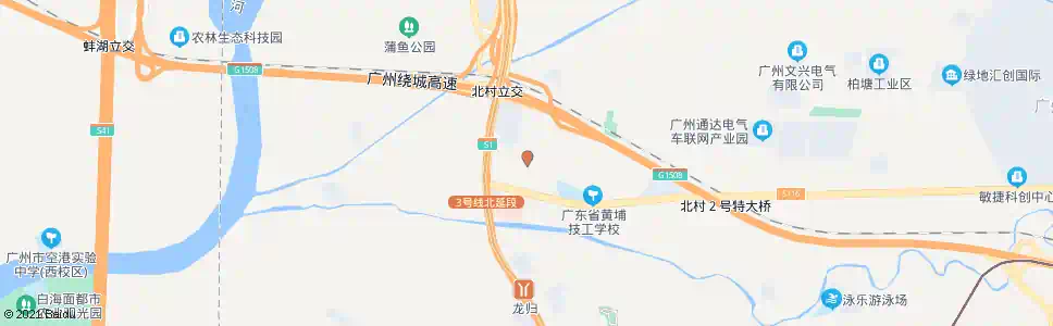 广州平北村委_公交站地图_广州公交_妙搜公交查询2025