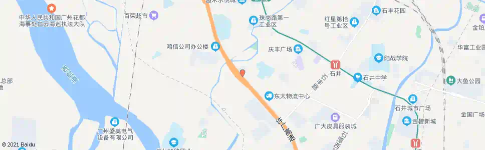 广州石庆路口_公交站地图_广州公交_妙搜公交查询2025