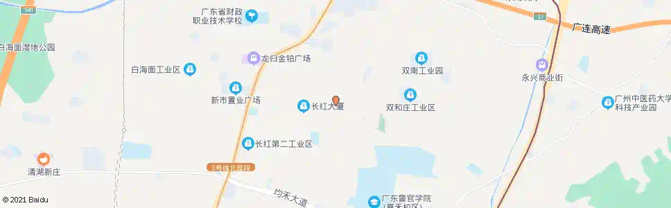 广州南岭工业区五横路口_公交站地图_广州公交_妙搜公交查询2025
