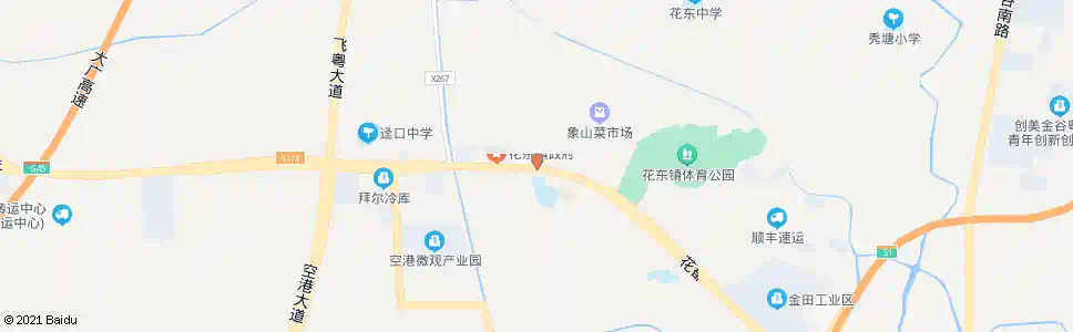 广州花都推广汽车总站_公交站地图_广州公交_妙搜公交查询2025