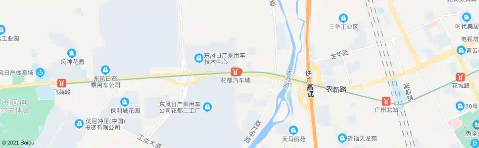 广州毕村_公交站地图_广州公交_妙搜公交查询2025