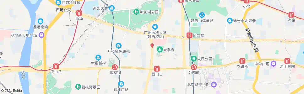 广州人民北路_公交站地图_广州公交_妙搜公交查询2025