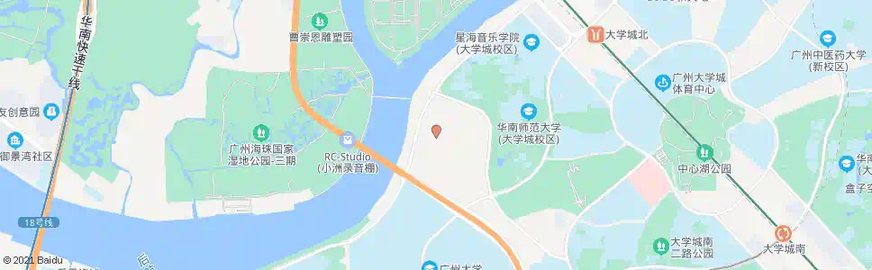 广州外环西路总站(北亭广场)_公交站地图_广州公交_妙搜公交查询2025