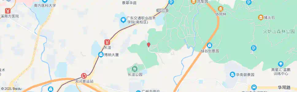 广州植物园西门_公交站地图_广州公交_妙搜公交查询2025