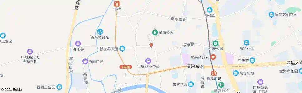 广州星海公园_公交站地图_广州公交_妙搜公交查询2025