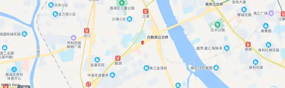 广州福盛花园(黄岐)_公交站地图_广州公交_妙搜公交查询2025