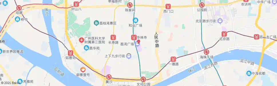 广州盈信广场_公交站地图_广州公交_妙搜公交查询2025