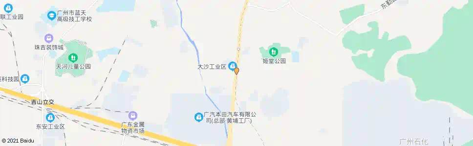 广州姬堂_公交站地图_广州公交_妙搜公交查询2025