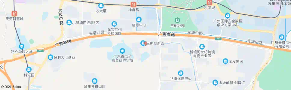 广州玉树新村总站_公交站地图_广州公交_妙搜公交查询2025