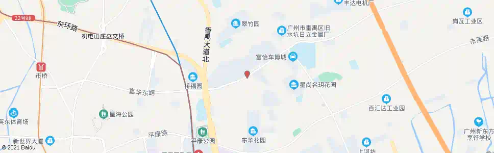 广州东方白云花园_公交站地图_广州公交_妙搜公交查询2025