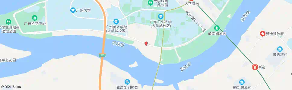 广州大学城广工总站_公交站地图_广州公交_妙搜公交查询2025