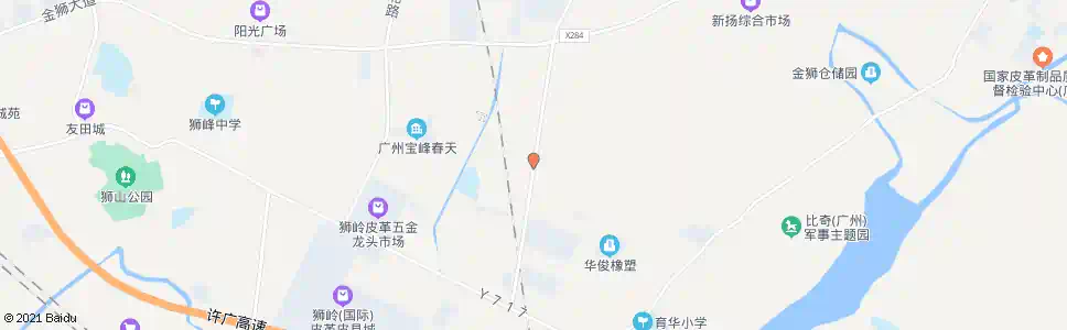 广州八坜布经济社_公交站地图_广州公交_妙搜公交查询2025