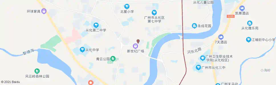 广州黄歧百货大厦_公交站地图_广州公交_妙搜公交查询2025