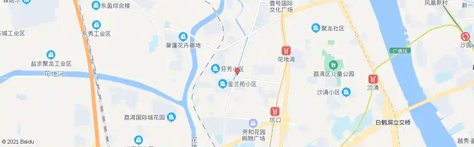 广州汾水_公交站地图_广州公交_妙搜公交查询2025