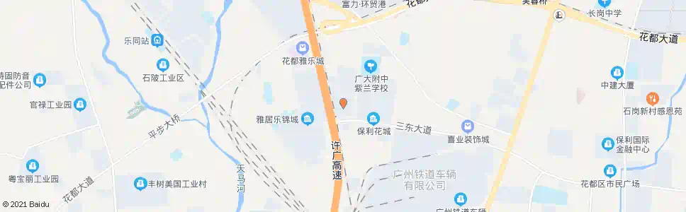 广州保利花城隽悦豪庭_公交站地图_广州公交_妙搜公交查询2025