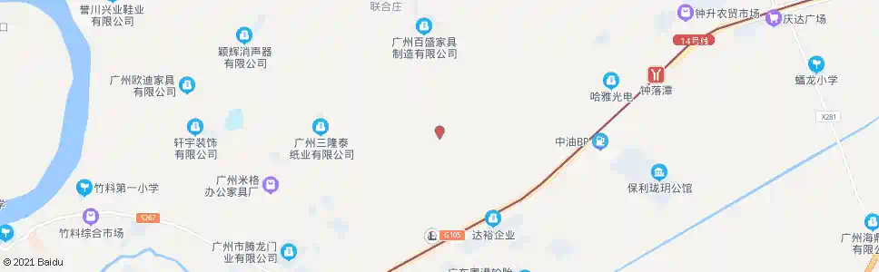 广州安平庄_公交站地图_广州公交_妙搜公交查询2025