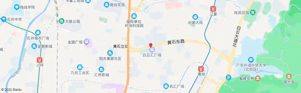 广州黄石路_公交站地图_广州公交_妙搜公交查询2025