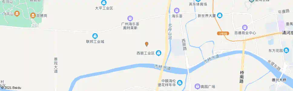 广州北海村水果批发市场_公交站地图_广州公交_妙搜公交查询2025