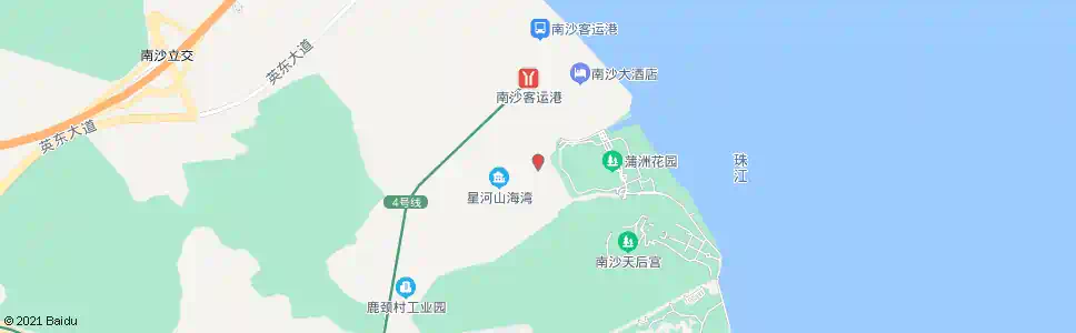 广州花东中学总站_公交站地图_广州公交_妙搜公交查询2025