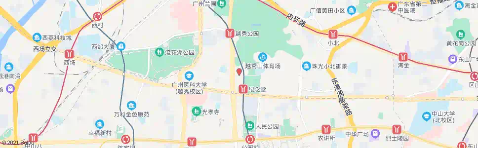 广州三元宫_公交站地图_广州公交_妙搜公交查询2025