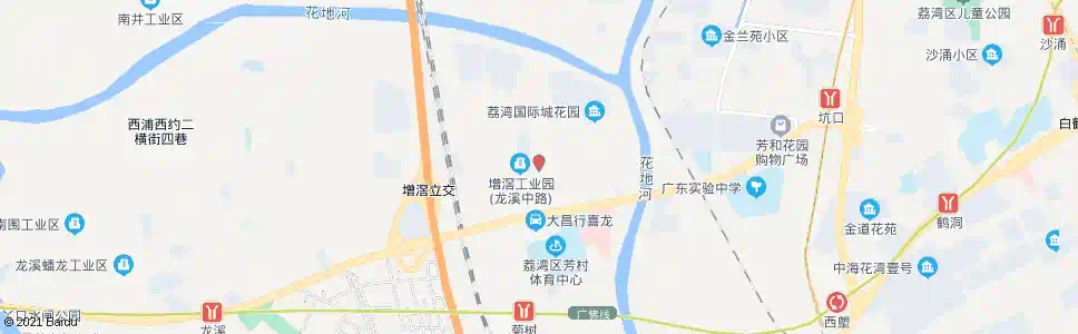 广州增南路_公交站地图_广州公交_妙搜公交查询2025